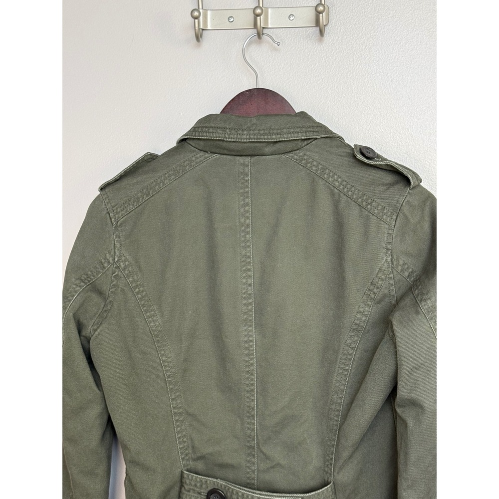 Converse One Star‎ Women Olive Green Military Utility Field Jacket Size M R29 - Picture 5 of 11